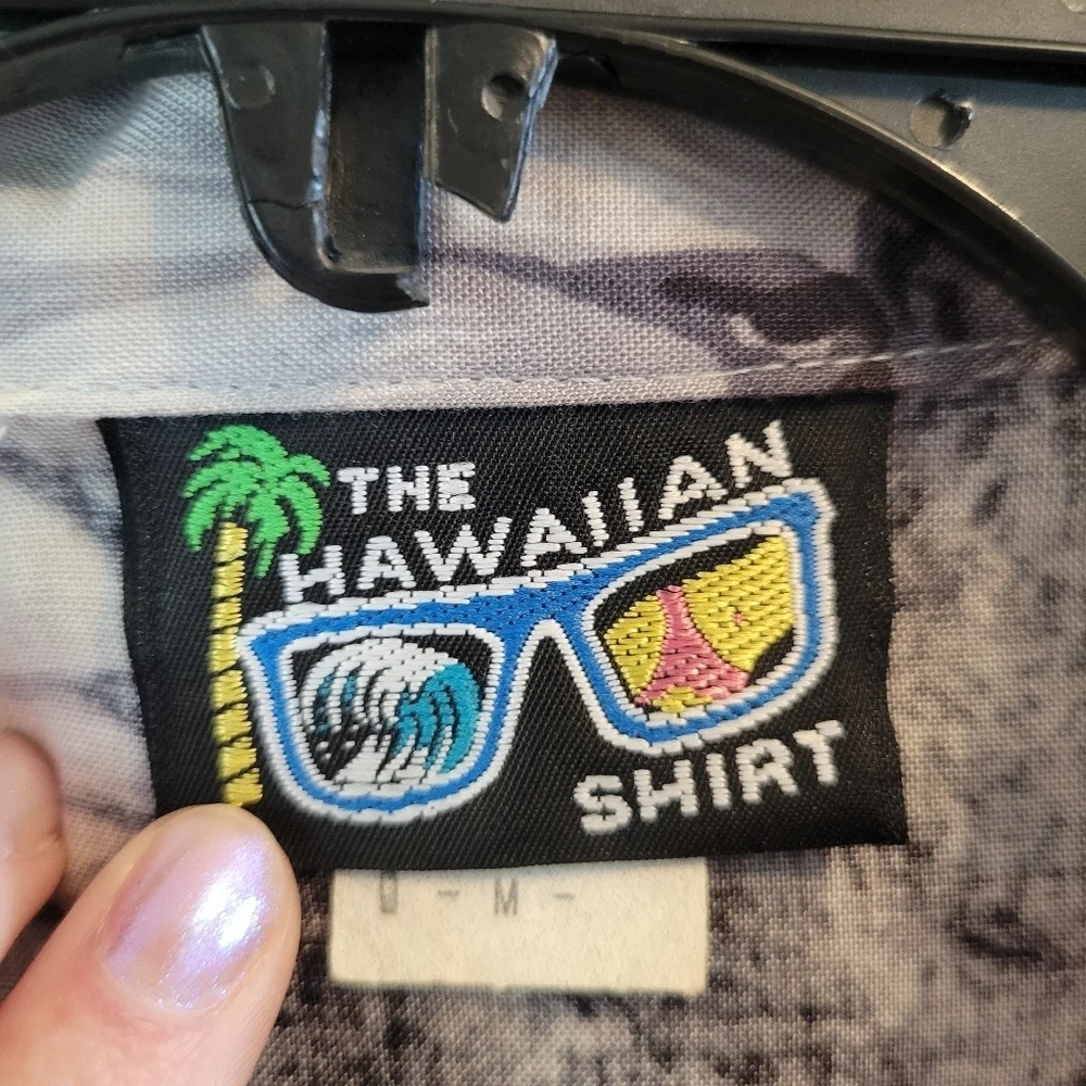 Vintage 'The Hawaiian Shirt' Sunflower Print Button Up Short Sleeve Shirt